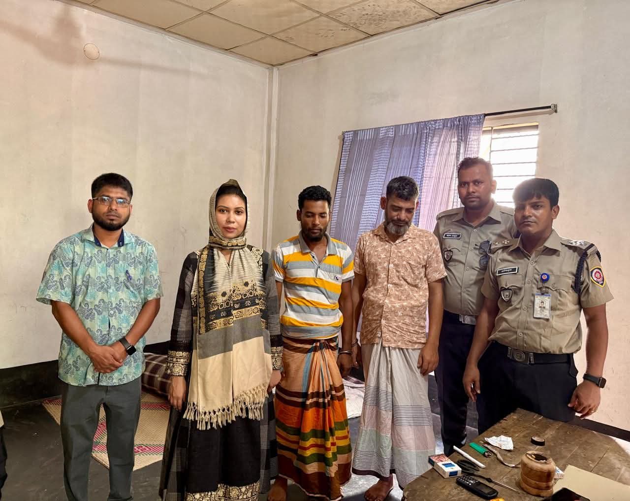 মধুপুরে ২ মাদক সেবিকে ৩ মাসের  কারাদণ্ডাদেশ দিয়েছেন মোবাইল কোর্ট 